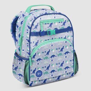 Simple Modern NWT Small 12L Fletcher Kids' Blue/Green Dinosaur Print Backpack